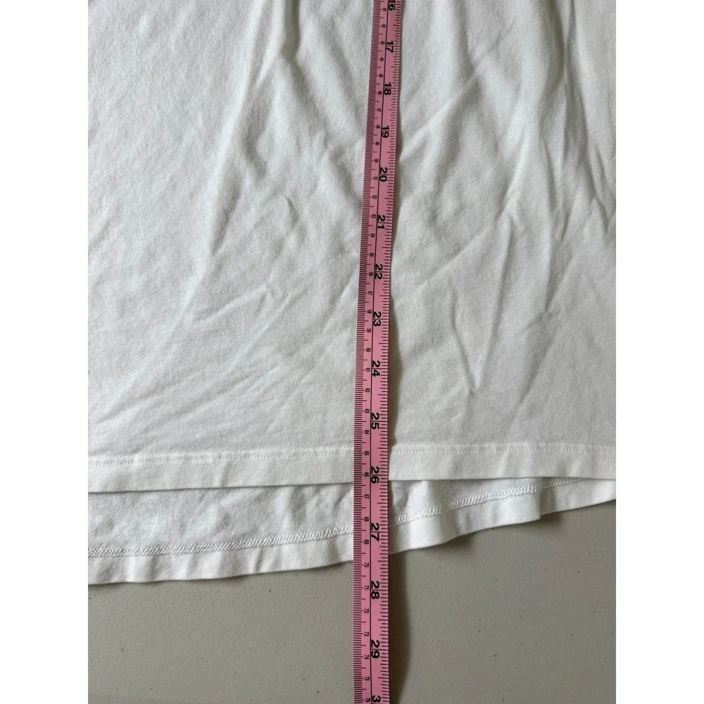 Lululemon Womens White Cream Raglan Long Sleeve Athletic Top Shirt Sport 8 M‎